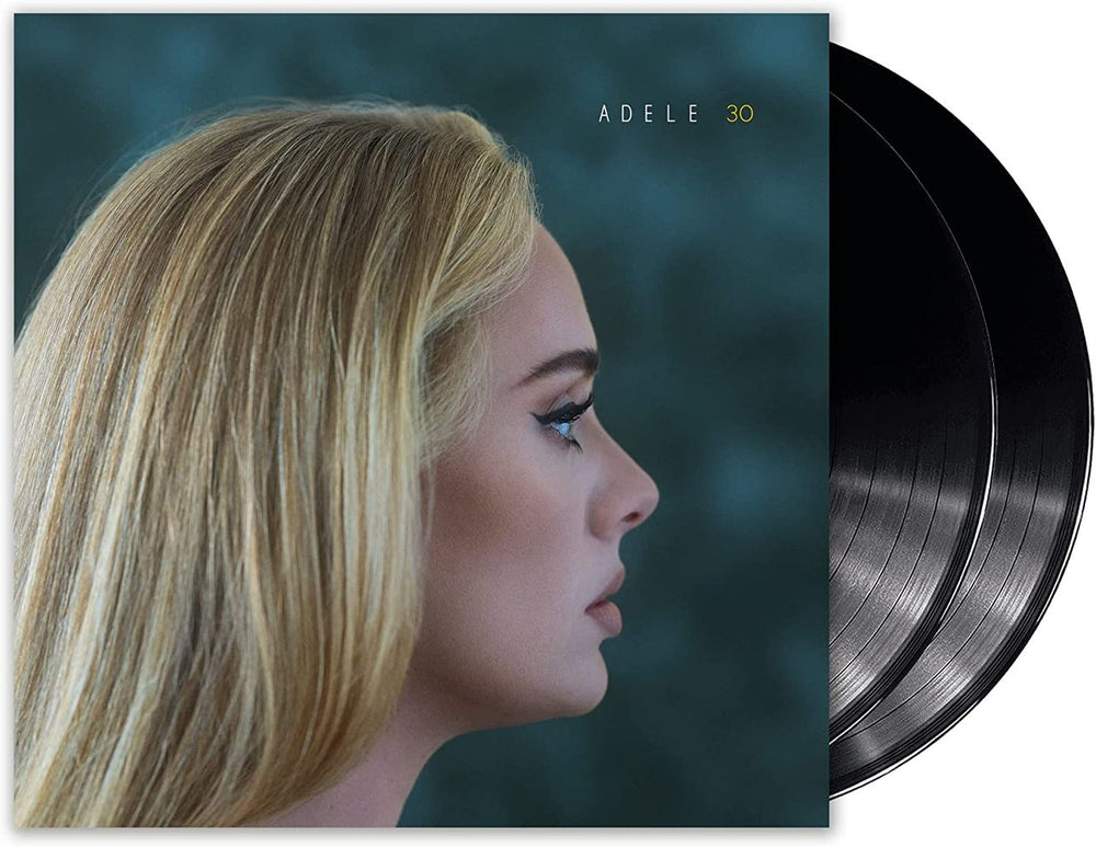 Adele 30 - Black Vinyl - Sealed UK 2-LP vinyl record set (Double LP Album) 194399379714