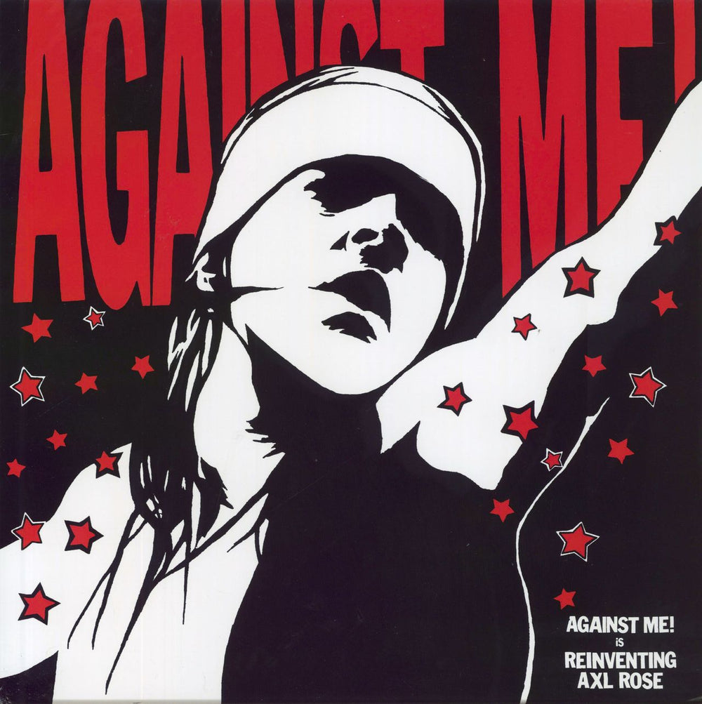 Against Me! Reinventing Axl Rose US vinyl LP album (LP record) NOIDEA129