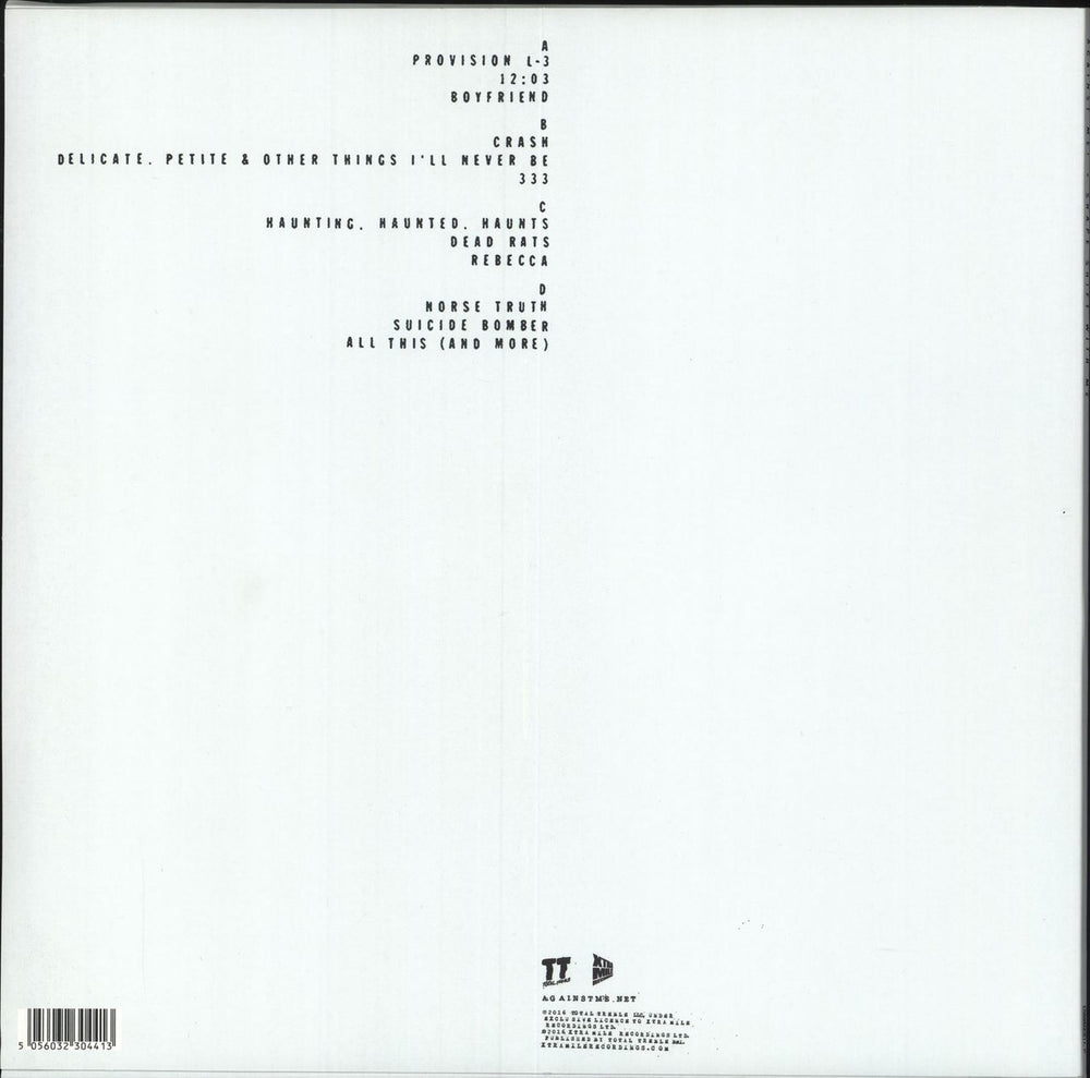 Against Me! Shape Shift With Me - Clear Vinyl UK 2-LP vinyl record set (Double LP Album)