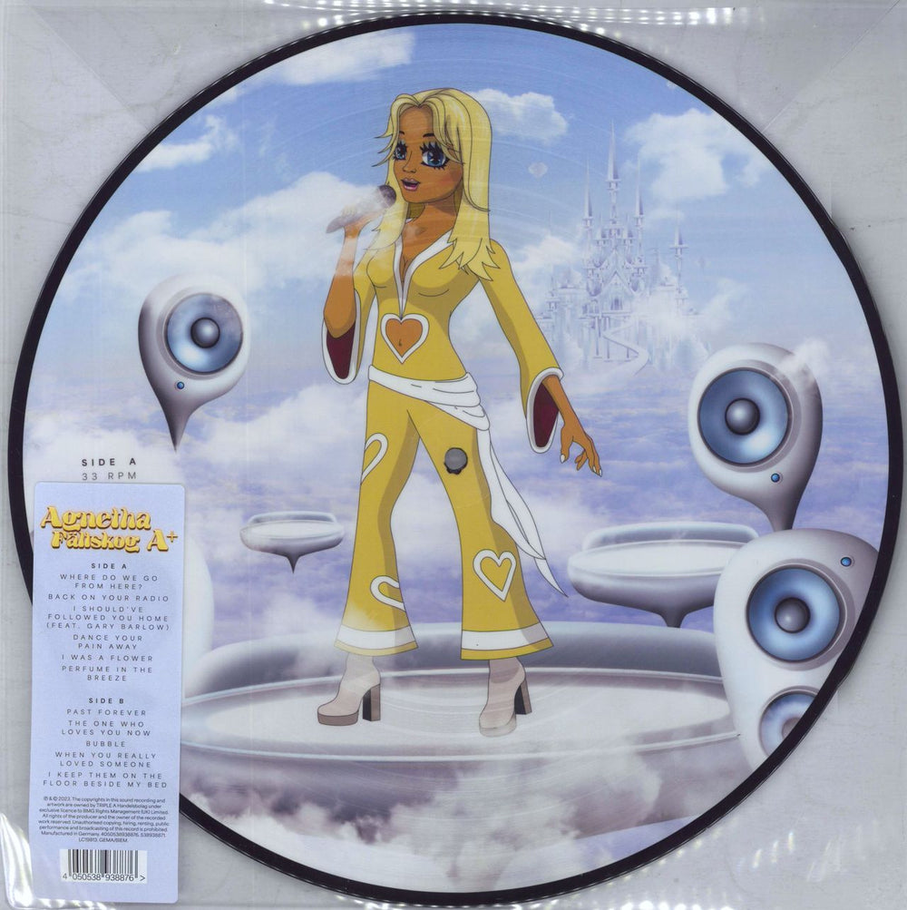 Agnetha Fältskog A+ German picture disc LP (vinyl picture disc album) 538938871