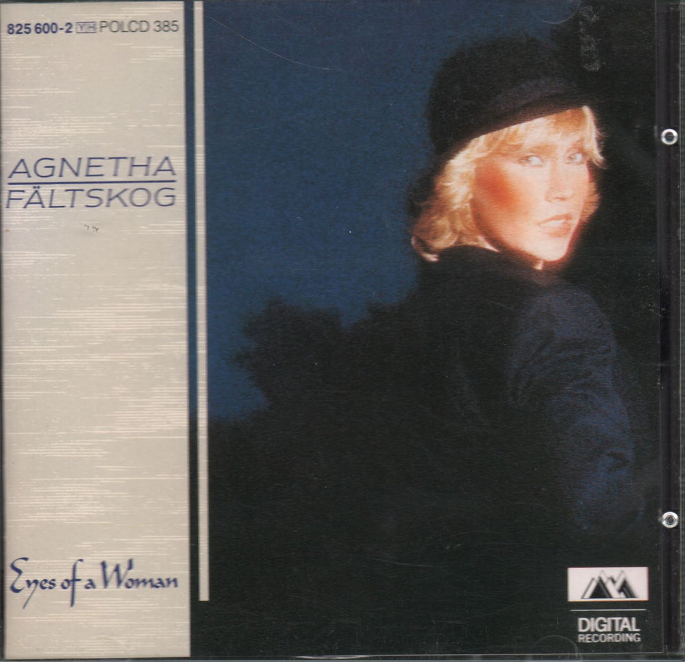 Agnetha Fältskog Eyes Of A Woman - 1st German CD album (CDLP) POLCD385