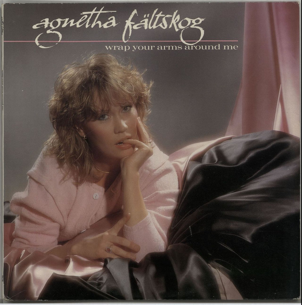 Agnetha Fältskog Wrap Your Arms Around Me Swedish vinyl LP album (LP record) POLS365