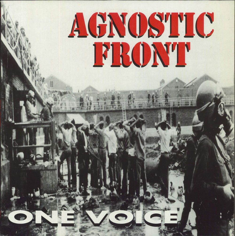 Agnostic Front One Voice UK vinyl LP album (LP record) RO92221