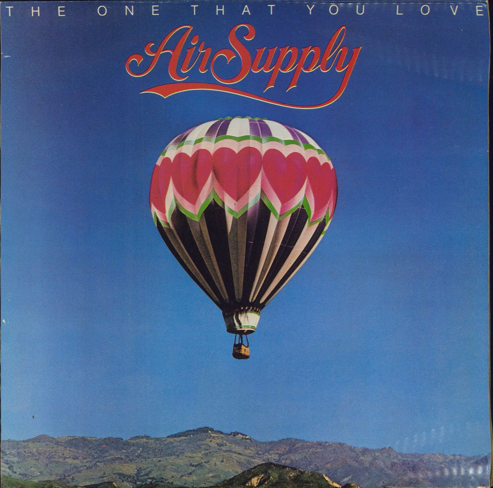 Air Supply The One That You Love Greek vinyl LP album (LP record) 6483313