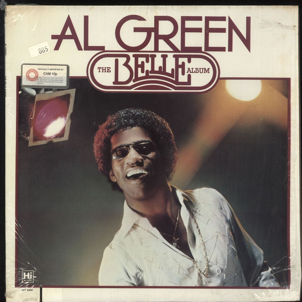 Al Green The Belle Album - Deletion Cut + Shrink US vinyl LP album (LP record) HLP6004