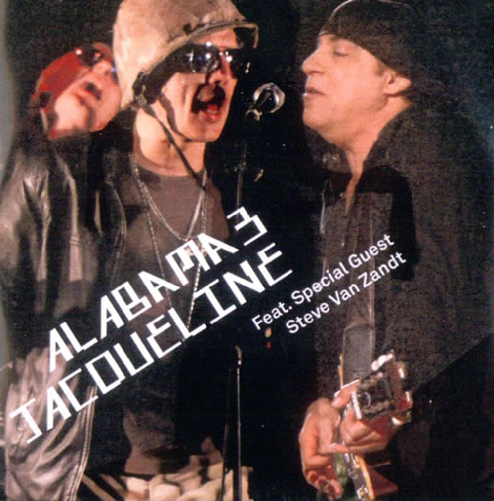 Alabama 3 Jacqueline UK Promo CD-R acetate cd-r acetate