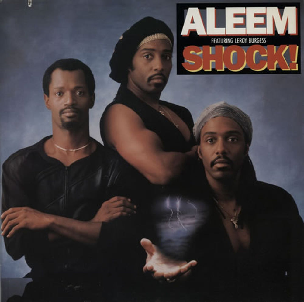 Aleem Shock! US vinyl LP album (LP record) 81784-1