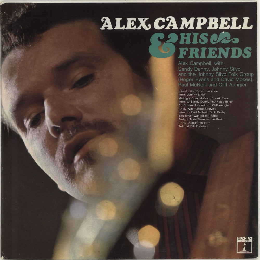 Alex Campbell Alex Campbell & His Friends UK vinyl LP album (LP record) ERO8021