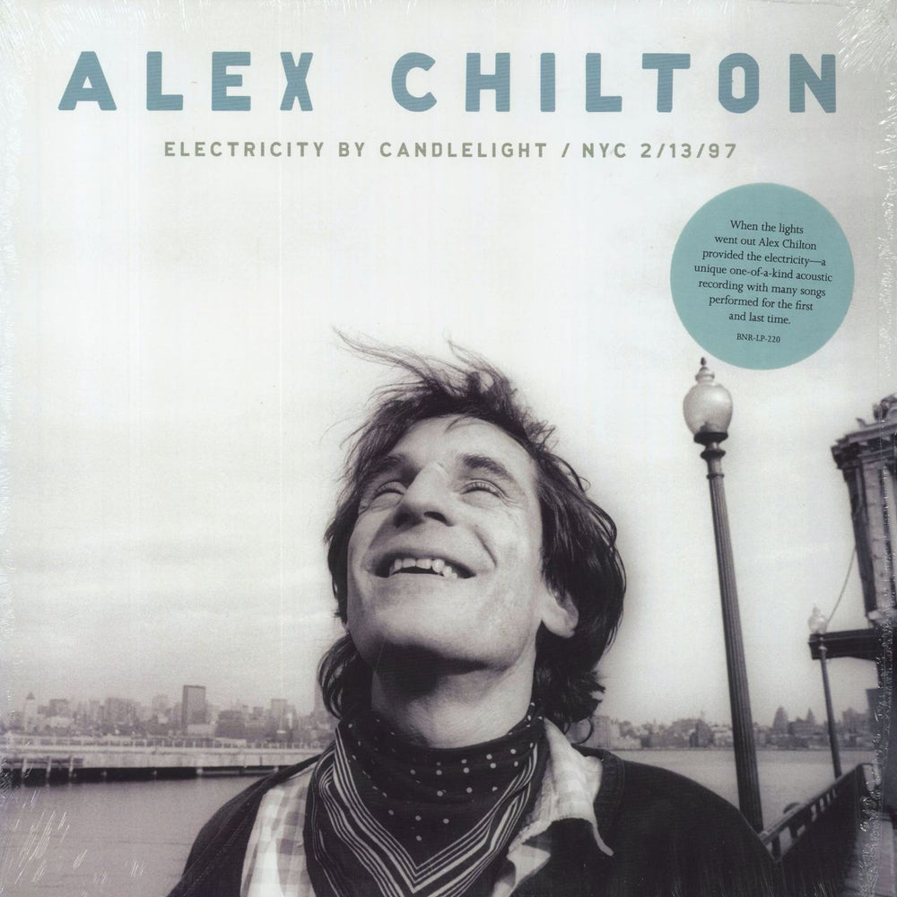 Alex Chilton Electricity By Candlelight / NYC 2/13/97 US vinyl LP album (LP record) BNRLP220