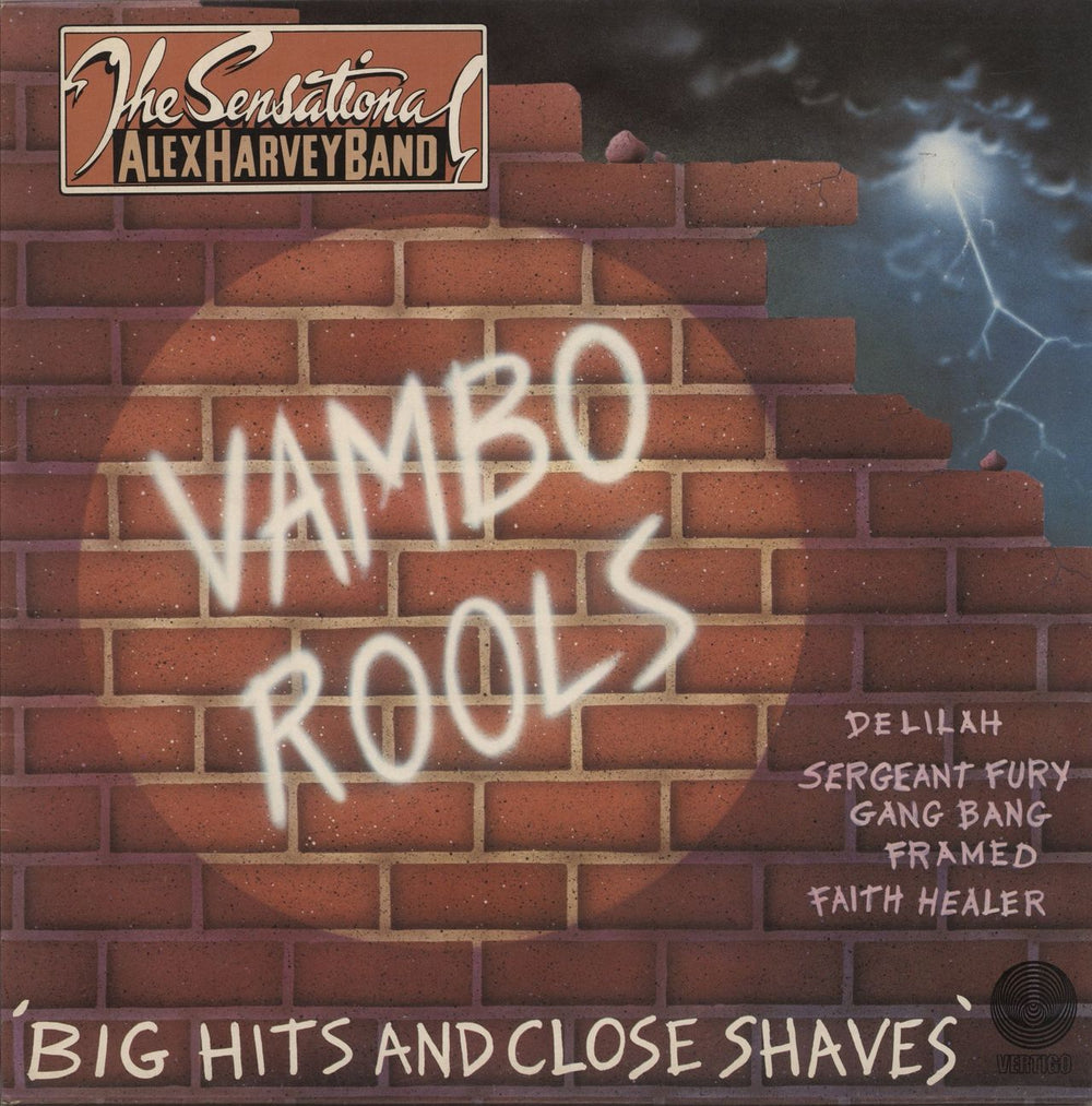 Alex Harvey (UK) Big Hits & Close Shaves UK vinyl LP album (LP record) 6360147