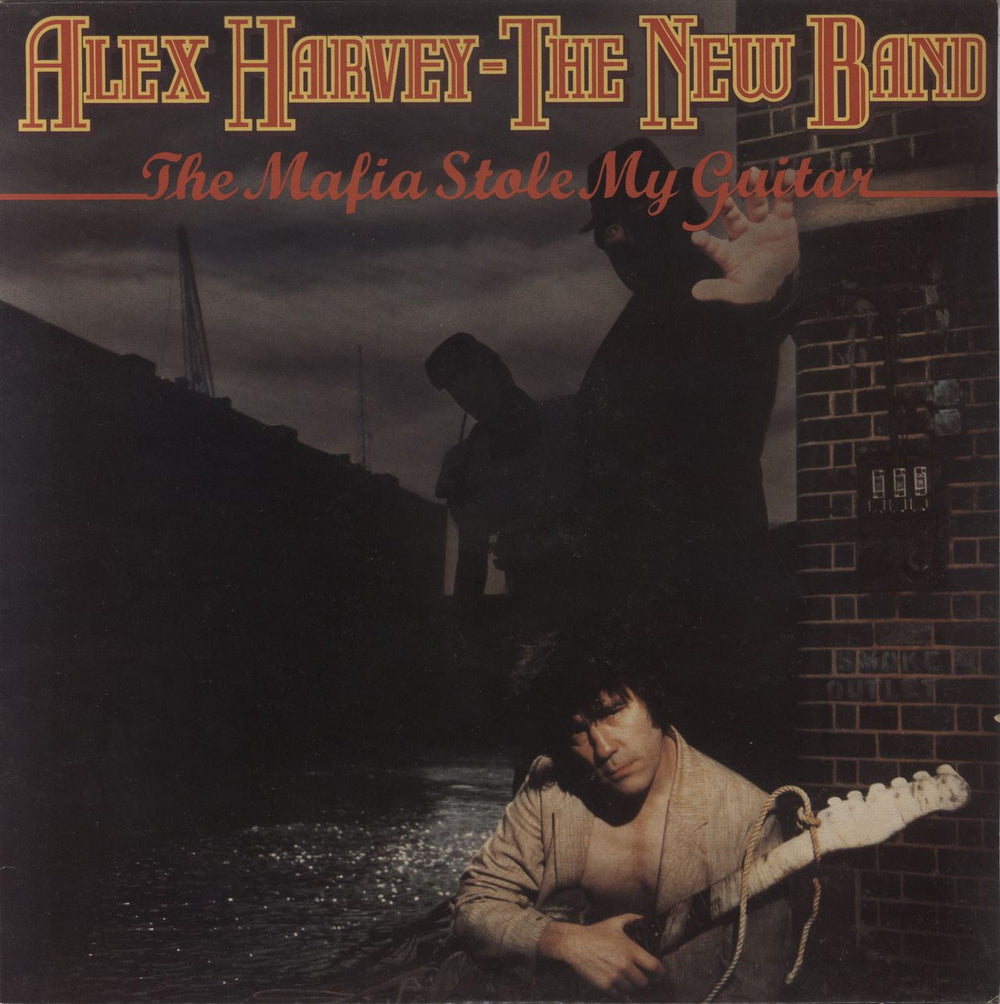 Alex Harvey (UK) The Mafia Stole My Guitar - EX - Gold stamp UK vinyl LP album (LP record) PL25257