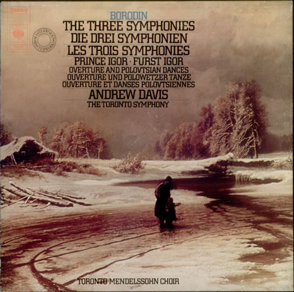 Alexander Borodin The Three Symphonies / Prince Igor Overture & Polovtsian Dances UK 2-LP vinyl record set (Double LP Album) 79214