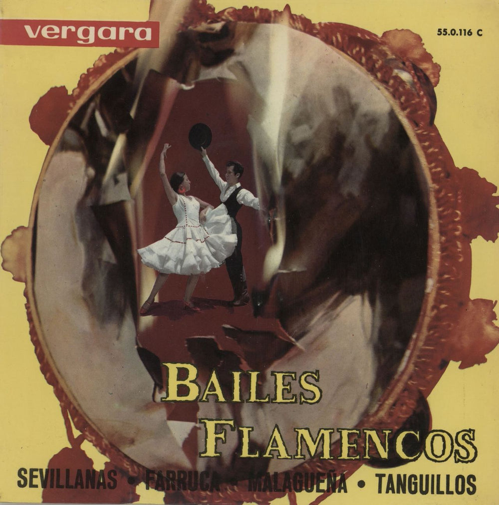 Alfonso Labrador Y Su Conjunto Bailes Flamencos Spanish 7" vinyl single (7 inch record / 45) 55.0.116C