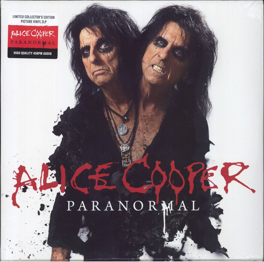 Alice Cooper Paranormal - Sealed UK picture disc LP (vinyl picture disc album) 0218087EMU