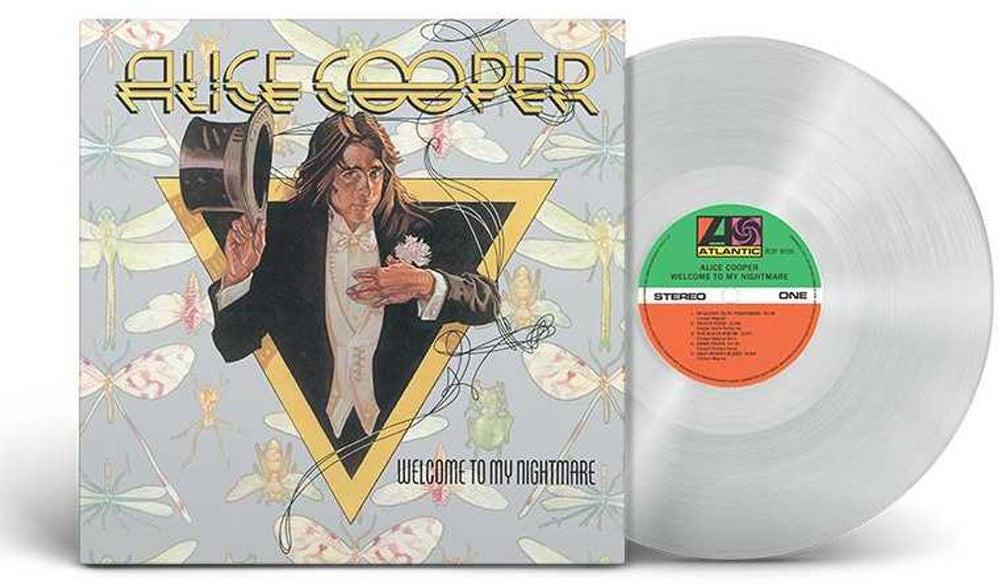 Alice Cooper Welcome To My Nightmare - Clear Vinyl - Sealed UK vinyl LP album (LP record) RCD118130