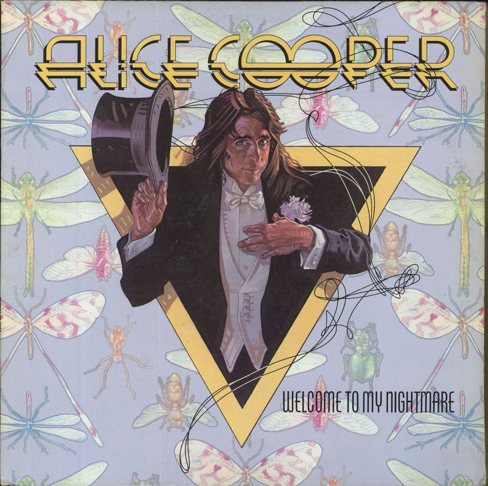 Alice Cooper Welcome To My Nightmare US vinyl LP album (LP record) SD19157