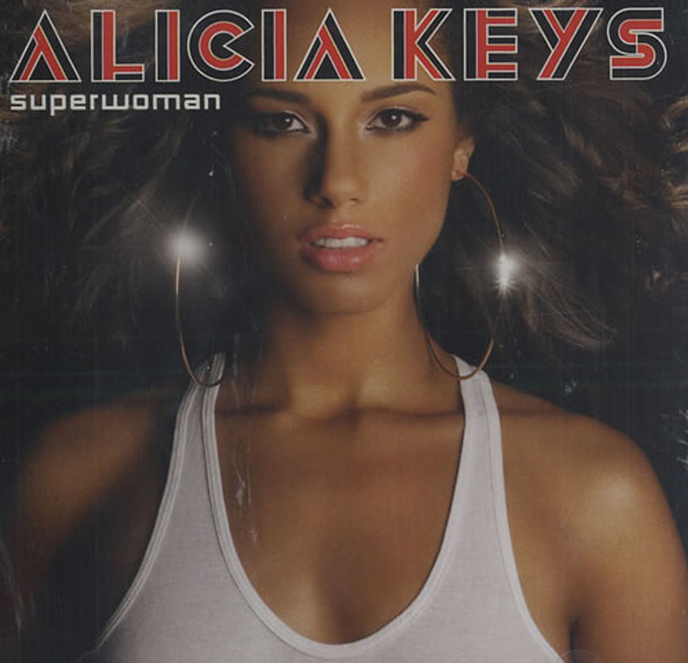 Alicia Keys Superwoman US Promo CD single (CD5 / 5") 88697-35286-2