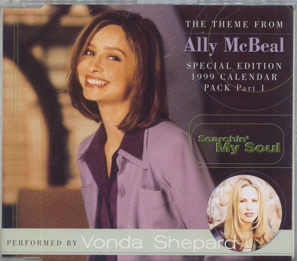 Ally McBeal (TV show) Searchin' My Soul - Calendar Pack Pt 1 UK CD single (CD5 / 5") 6666335