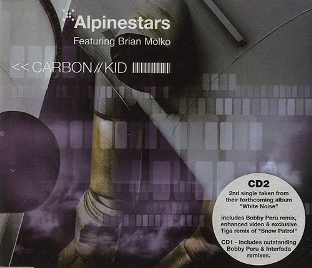 Alpinestars Carbon Kid UK CD single (CD5 / 5") RMR11CDSX