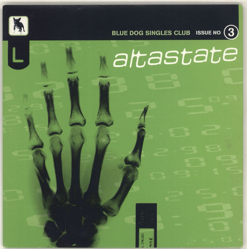 Altastate Throw Back The Veil / Second Time Around UK 7" vinyl single (7 inch record / 45) BDGSC003