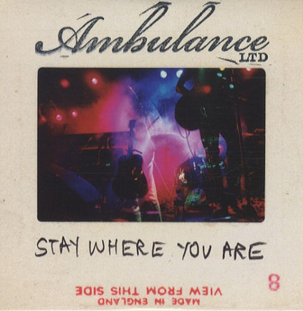 Ambulance Ltd Stay Where You Are UK CD single (CD5 / 5") TVTUK5CD