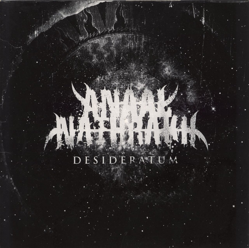 Anaal Nathrakh Desideratum - Silver UK vinyl LP album (LP record) 3984-15351-1