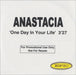 Anastacia One Day In Your Life UK Promo CD-R acetate CD-R ACETATE