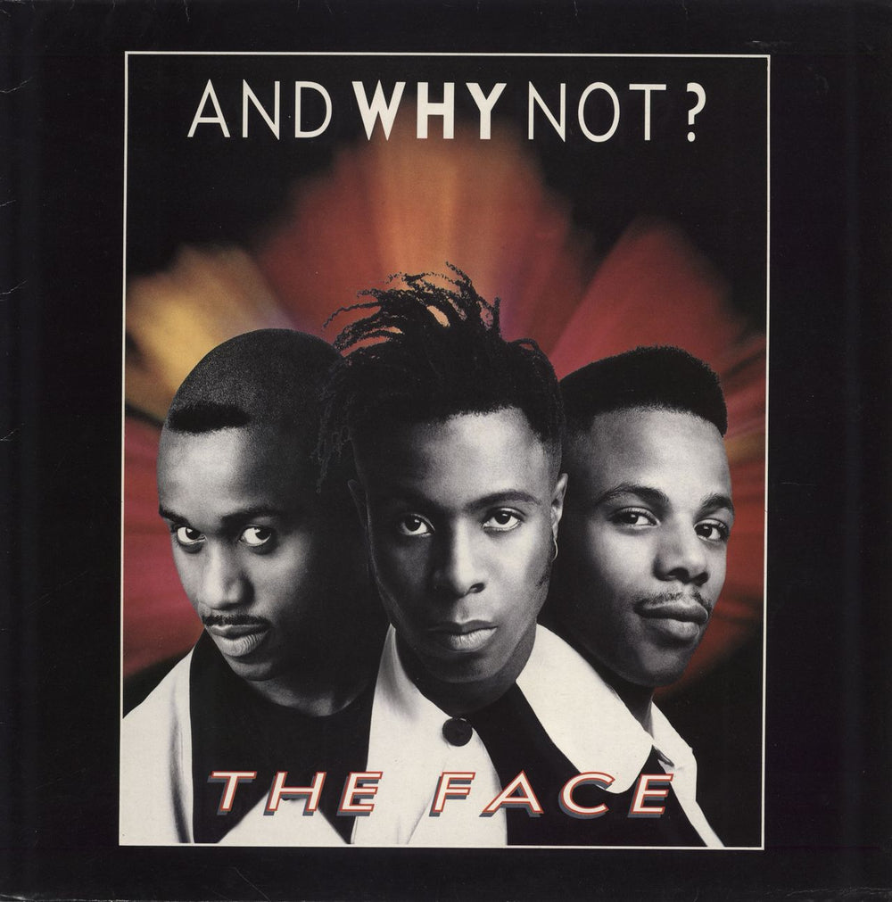 And Why Not? The Face UK 12" vinyl single (12 inch record / Maxi-single) 12IS444