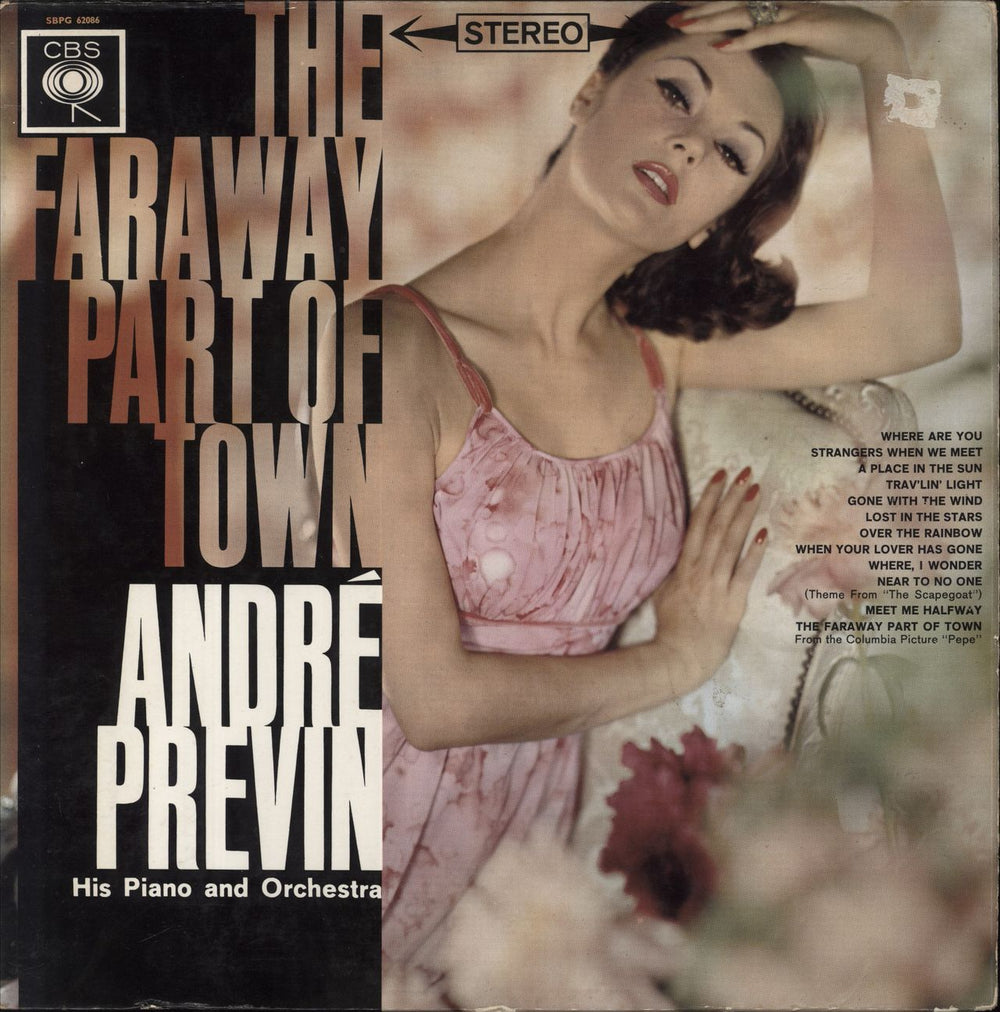 André Previn The Faraway Part Of Town UK vinyl LP album (LP record) SBPG62086