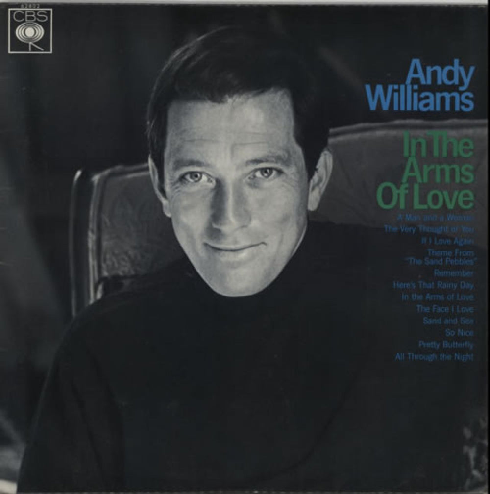 Andy Williams In The Arms Of Love UK vinyl LP album (LP record) BPG62802