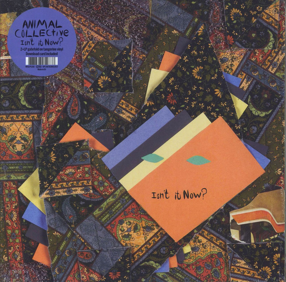 Animal Collective Isn't It Now? - Sealed - Tangerine vinyl UK 2-LP vinyl record set (Double LP Album) WIGLP528X