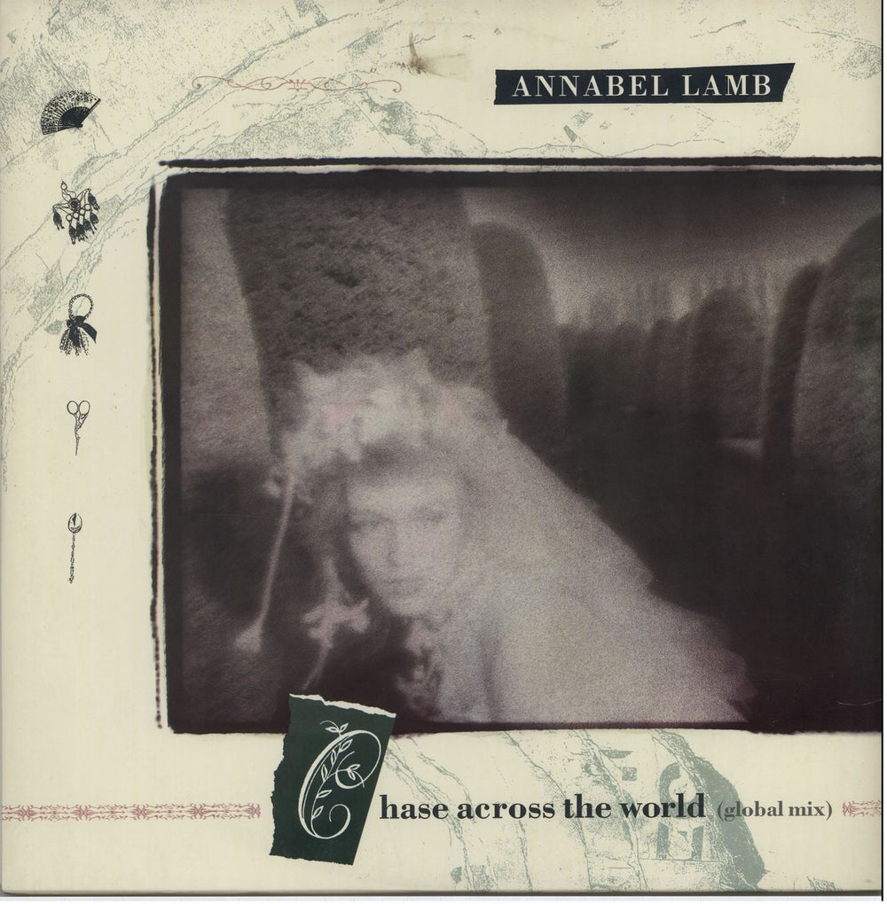 Annabel Lamb Chase Across The World UK 12" vinyl single (12 inch record / Maxi-single) PT41596