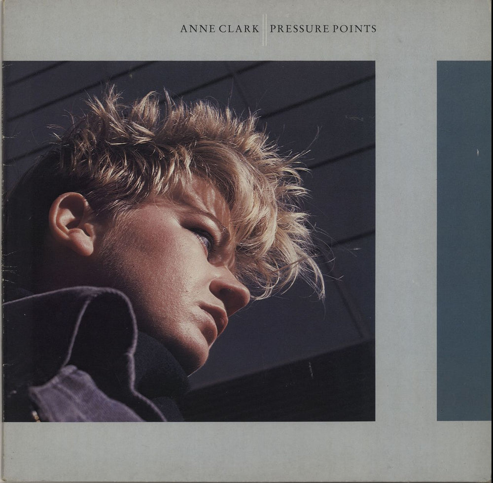 Anne Clark Pressure Points UK vinyl LP album (LP record) DIX18