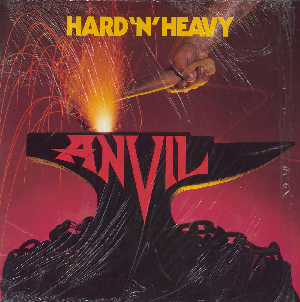 Anvil Hard 'N' Heavy Canadian vinyl LP album (LP record) LAT1100