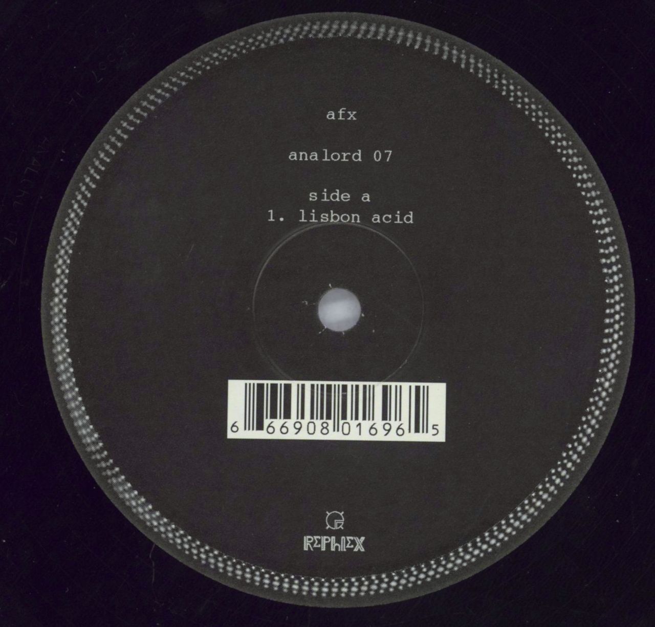 Aphex Twin Analord 07 UK 12