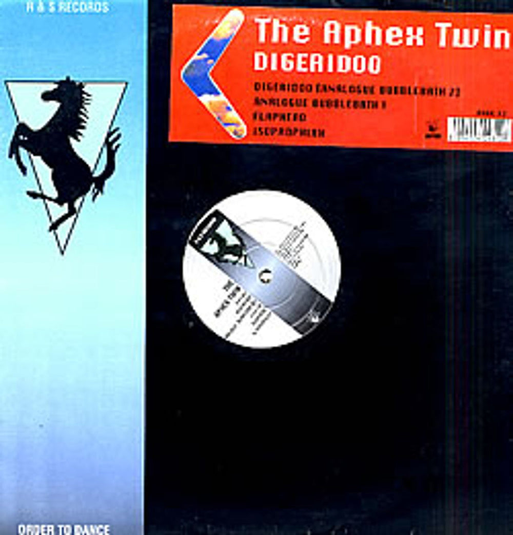 Aphex Twin Digeridoo (Analogue Bubblebath 2) UK 12" vinyl single (12 inch record / Maxi-single) RSUK12