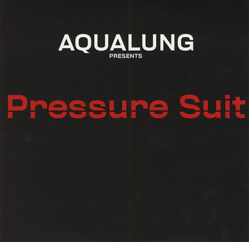 Aqualung Pressure Suit UK Promo CD single (CD5 / 5") 88697130152