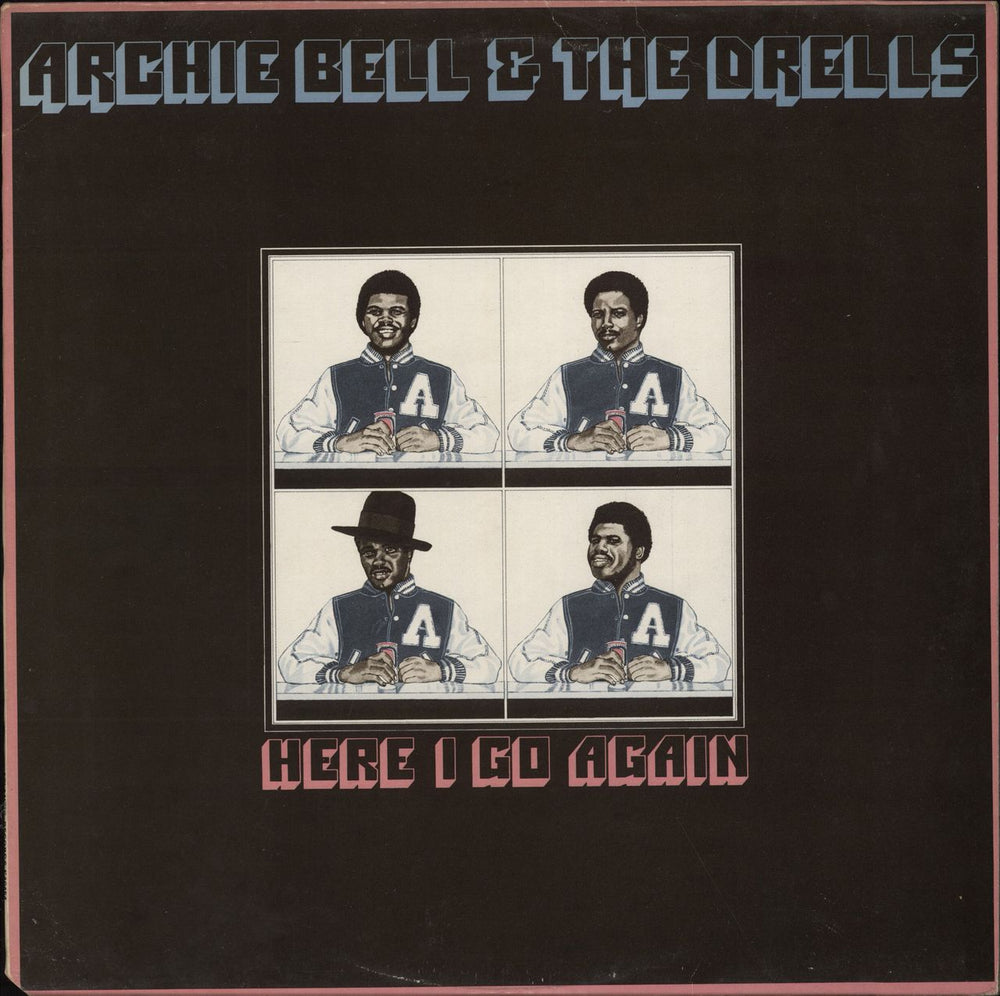 Archie Bell & The Drells Here I Go Again UK vinyl LP album (LP record) K40454