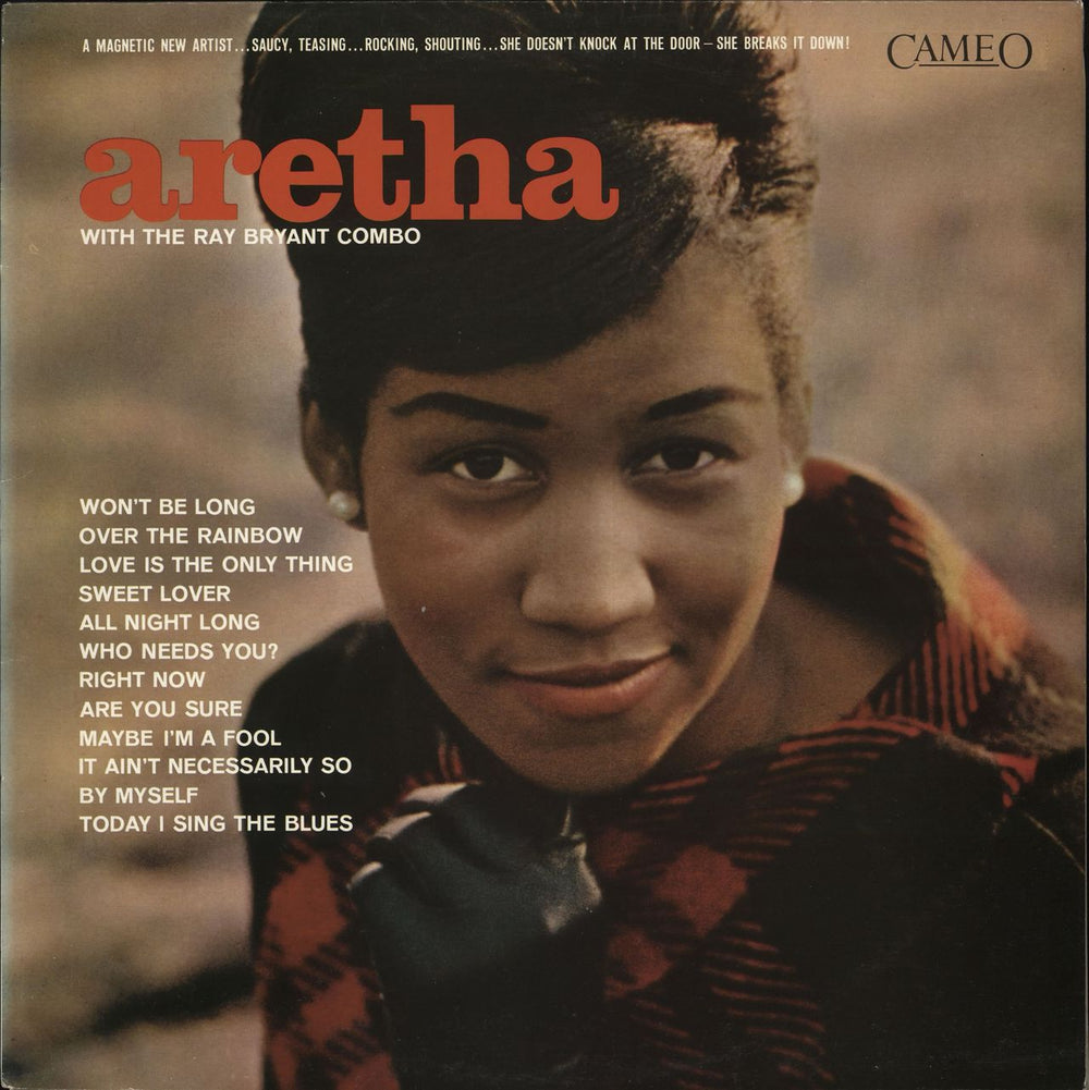 Aretha Franklin Aretha UK vinyl LP album (LP record) 32408