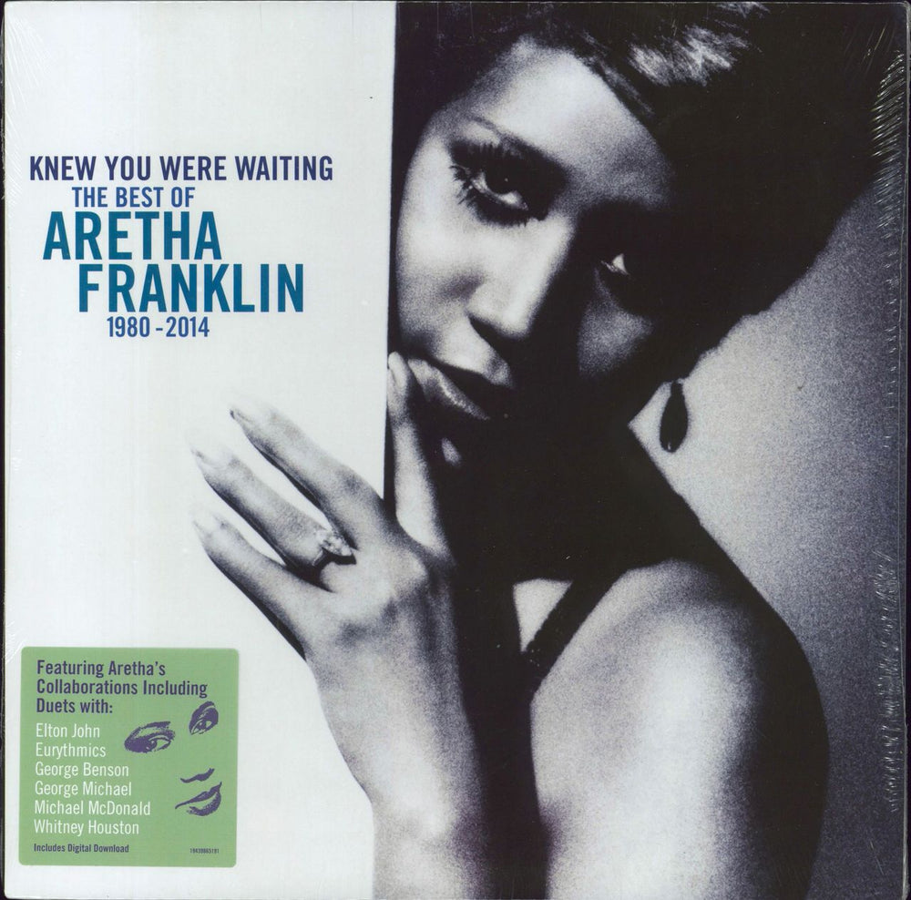 Aretha Franklin Knew You Were Waiting - The Best Of Aretha Franklin 1980- 2014 - Sealed UK vinyl LP album (LP record) 19439865191