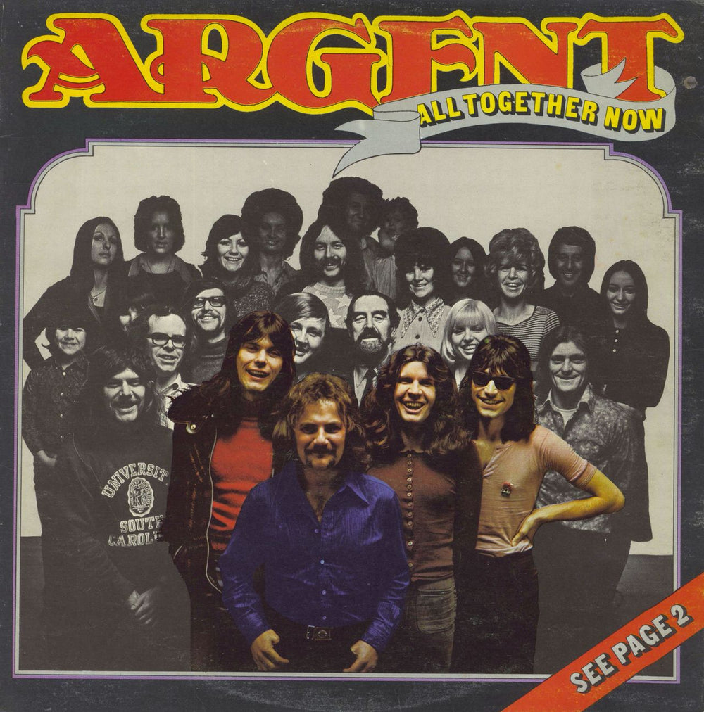 Argent All Together Now - 1st - VG UK vinyl LP album (LP record) EPC64962