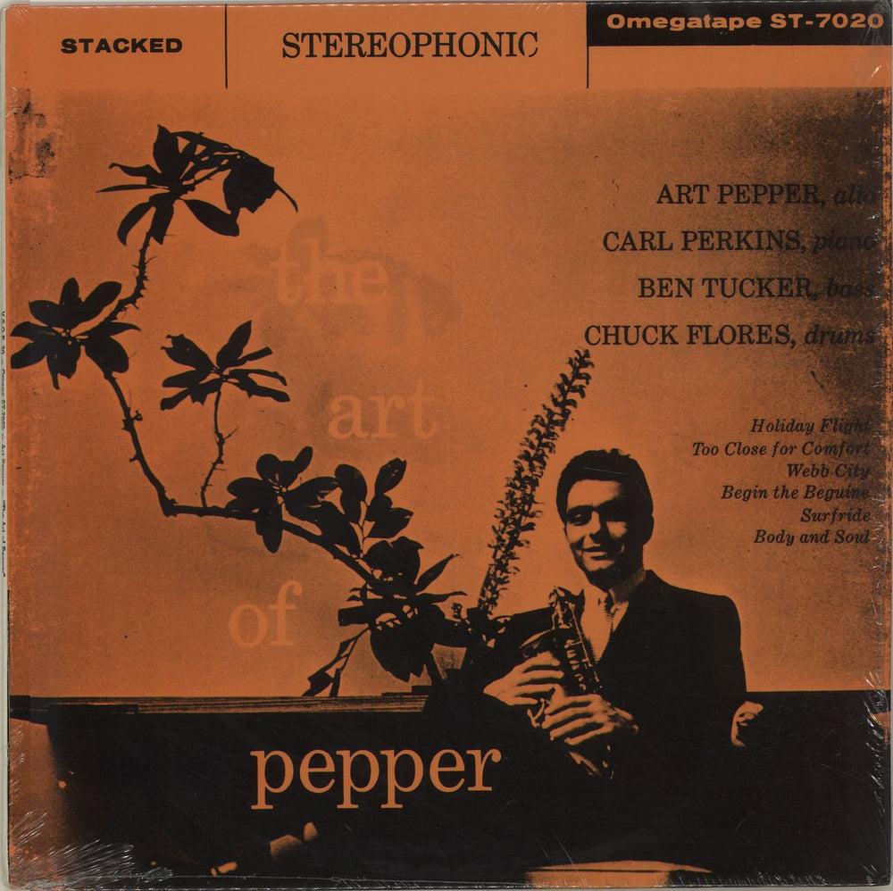 Art Pepper The Art Of Pepper US vinyl LP album (LP record) ST-7020