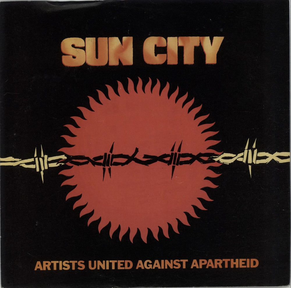 Artists United Against Aparthe Sun City UK 7" vinyl single (7 inch record / 45) MT7