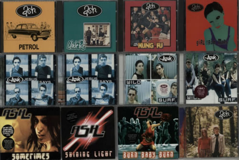 Ash Collection of 13 x CD Singles UK CD single (CD5 / 5") 12 CD SINGLES