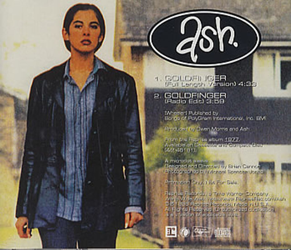 Ash Goldfinger US Promo CD single (CD5 / 5") A-SC5GO69219