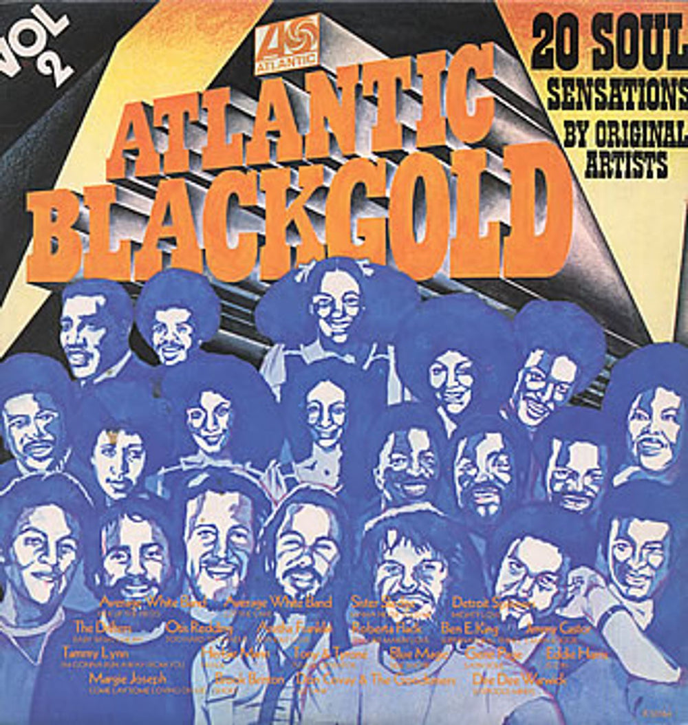 Atlantic Records Atlantic Blackgold Volume II UK vinyl LP album (LP record) K50164