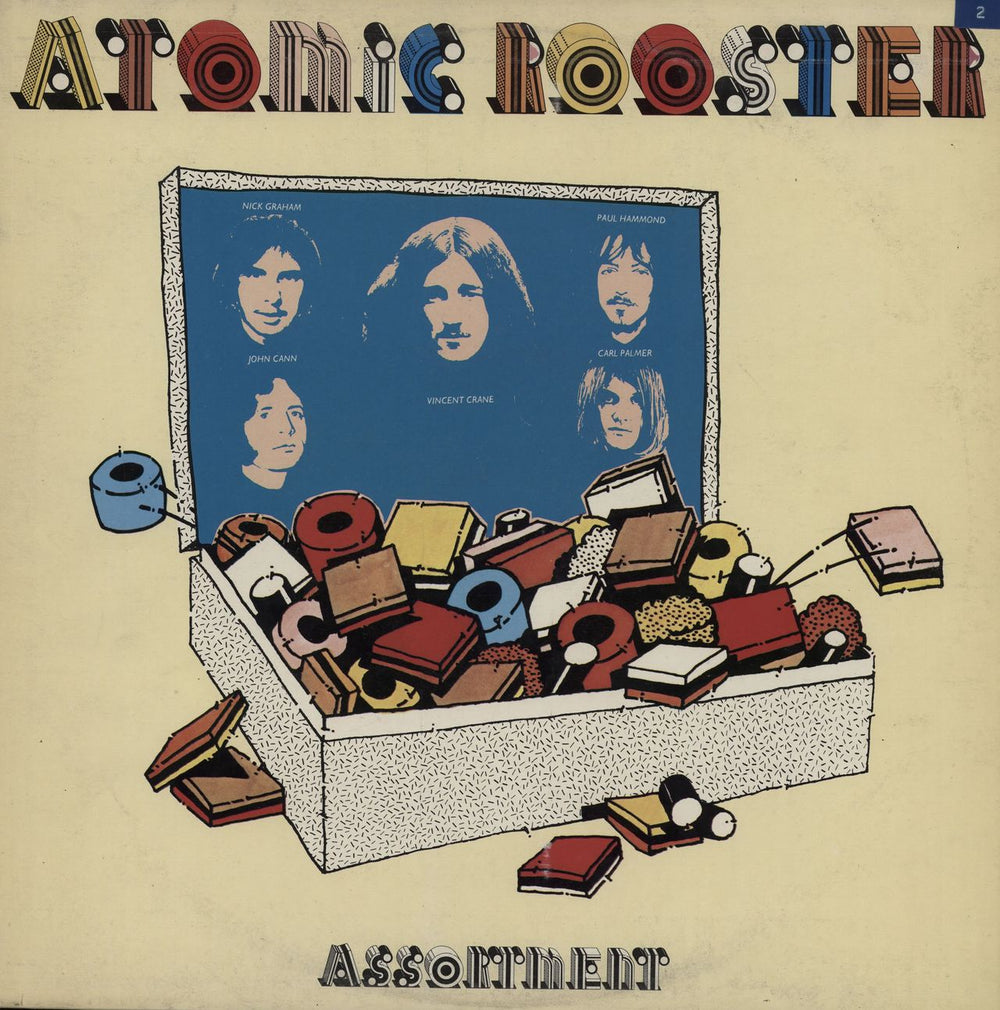 Atomic Rooster Assortment UK vinyl LP album (LP record) CS9