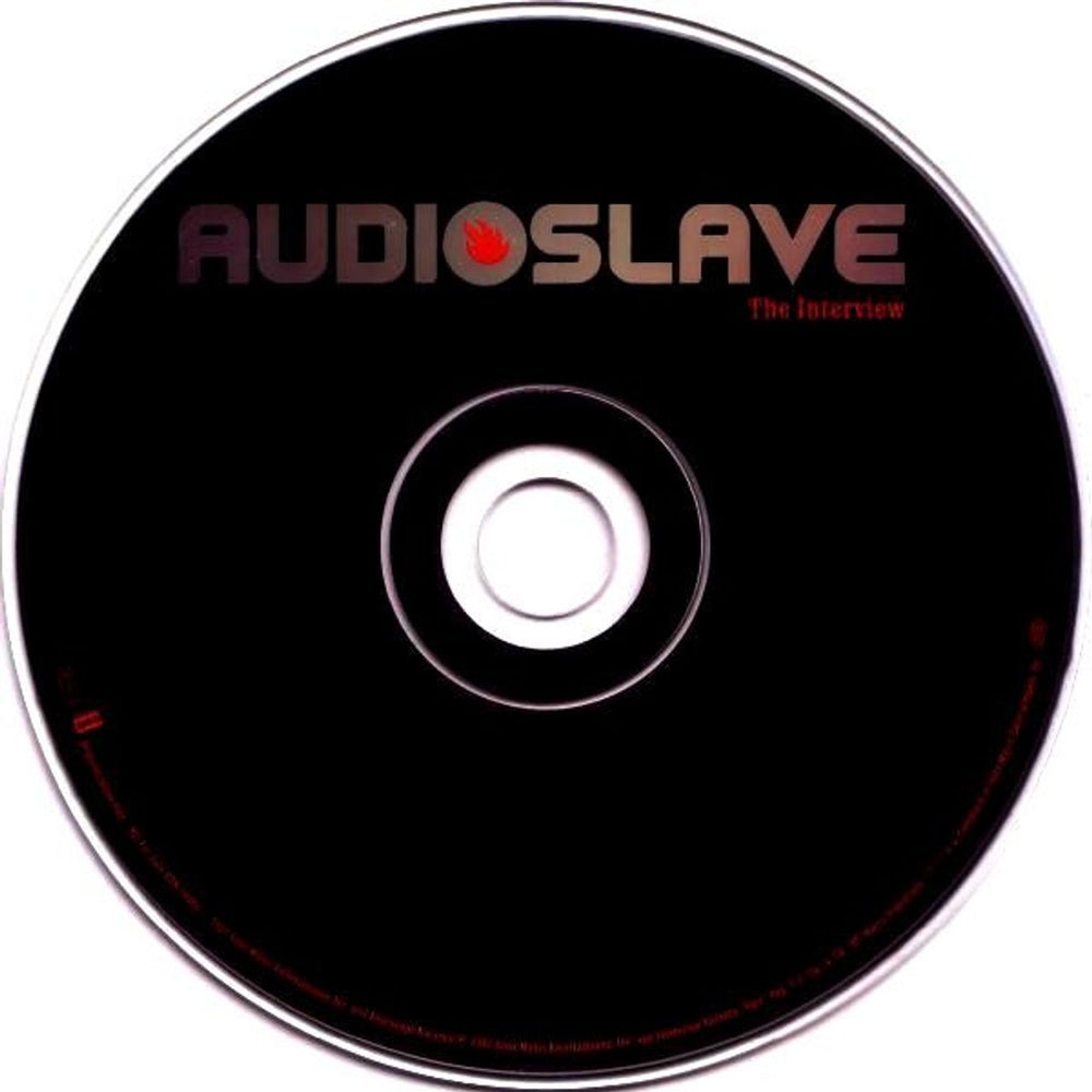 Audioslave The Interview US Promo CD album (CDLP) AUVCDTH230616