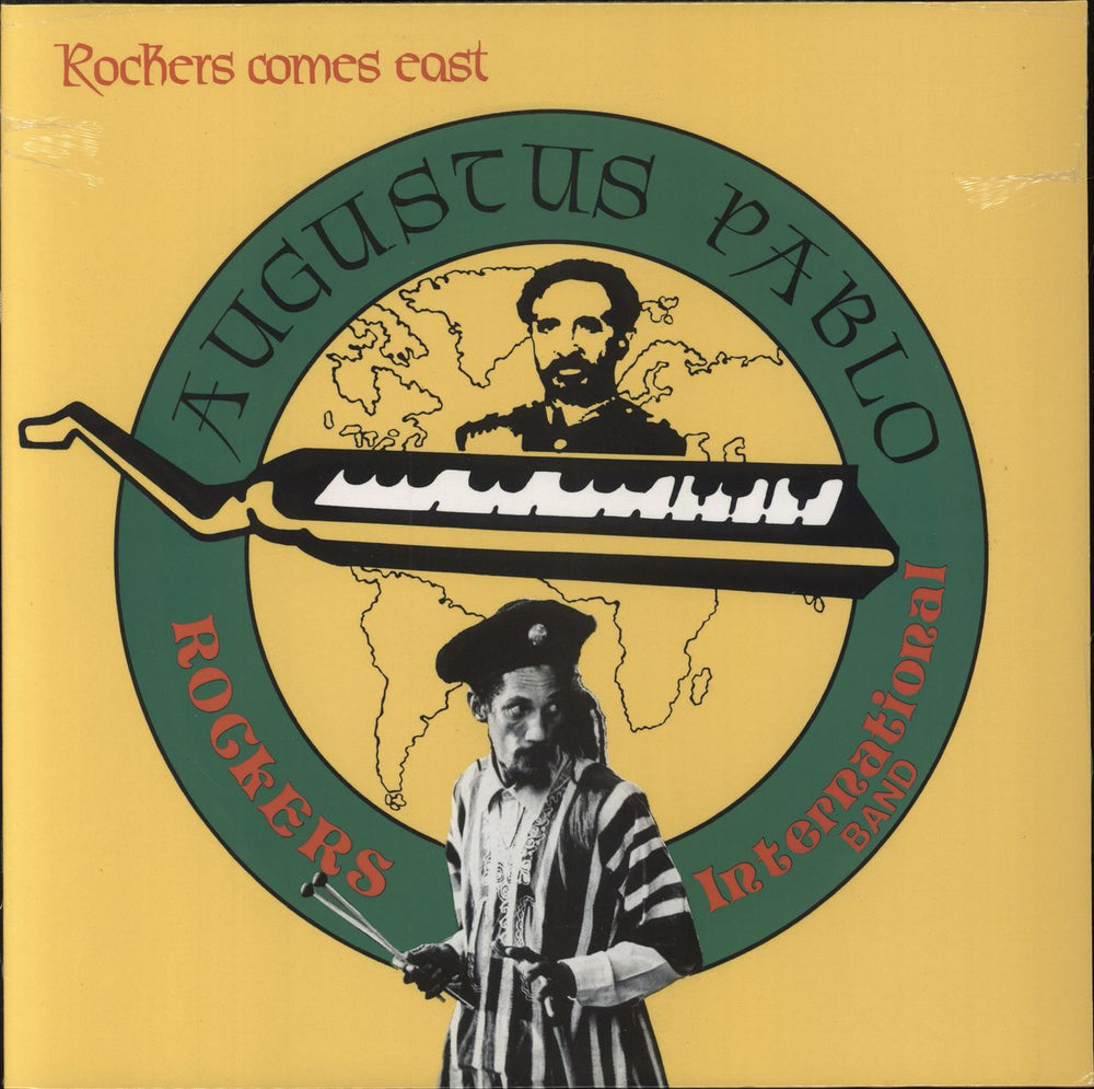 Augustus Pablo Rockers Comes East UK vinyl LP album (LP record) GREL106