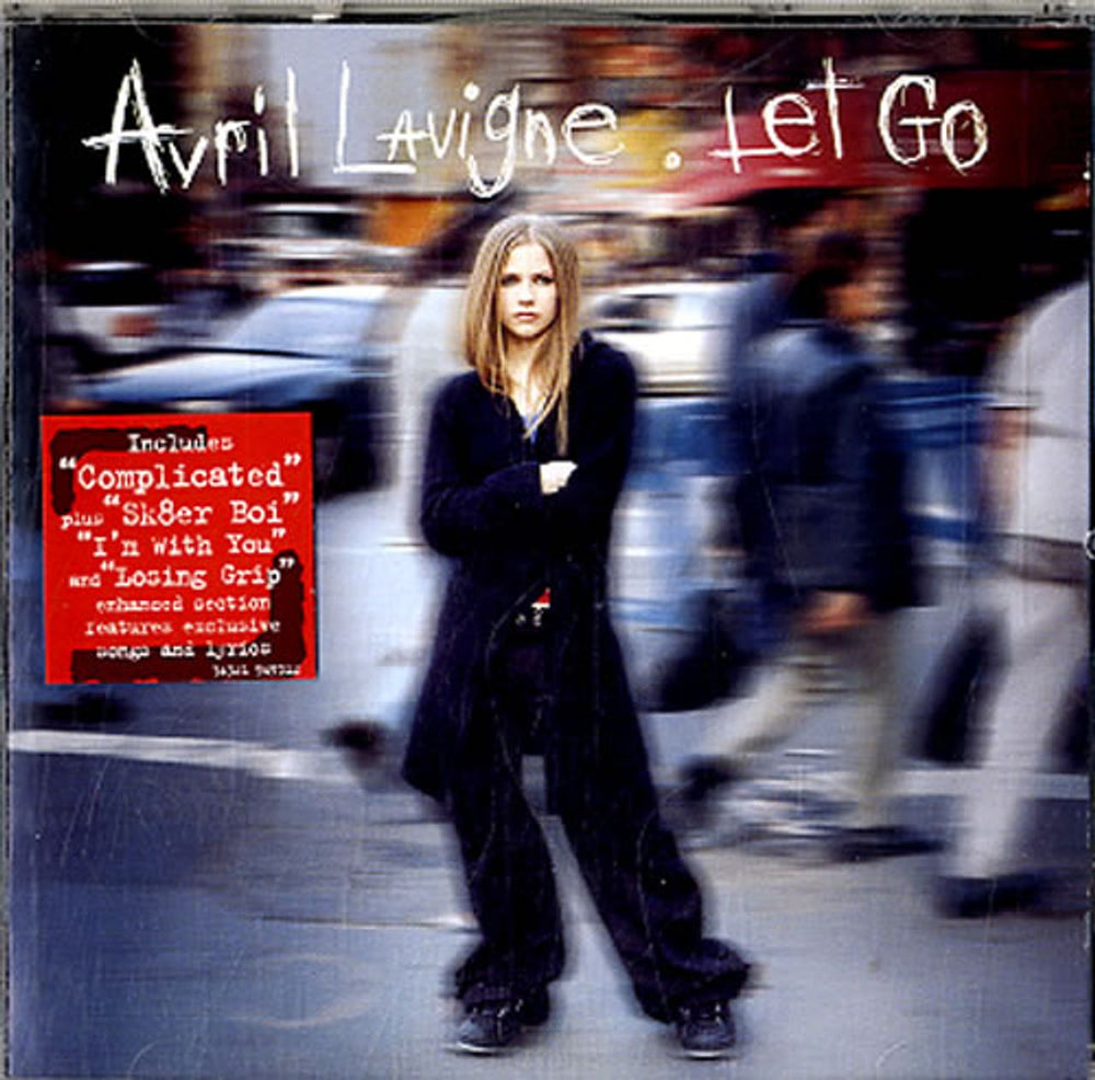 Avril Lavigne Let Go UK CD album (CDLP) 74321949312